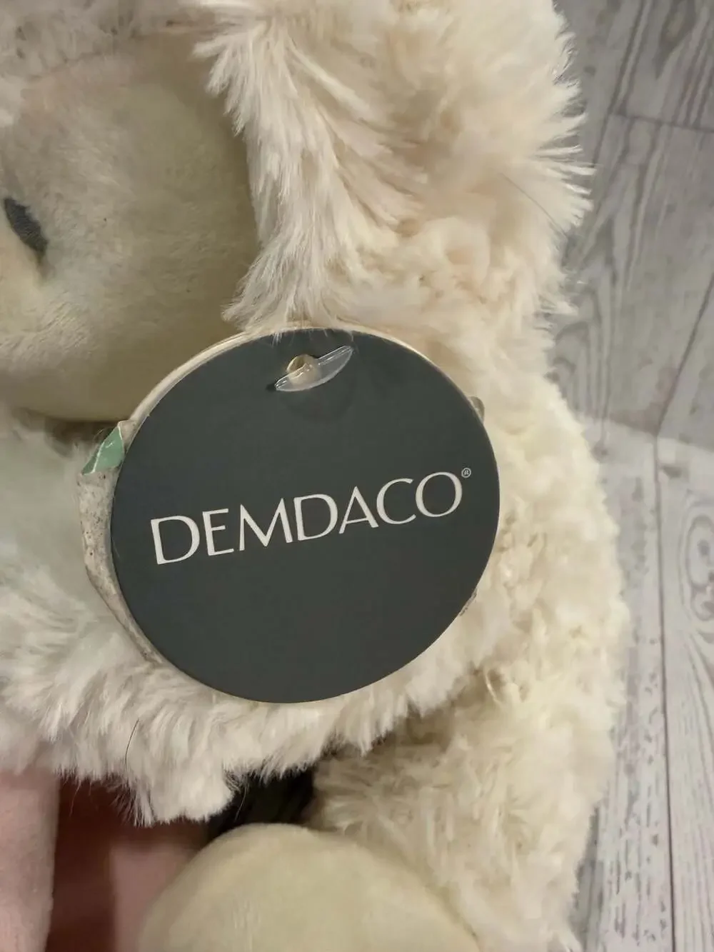 Demdaco Jesus Loves Me Musical Lamb Plush with Pink Blanket